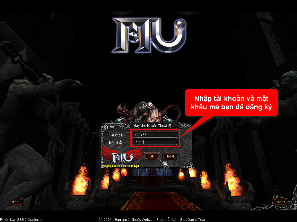 Chức năng chính của Game MU Thành Công Chức năng chính của Game MU Thành Công