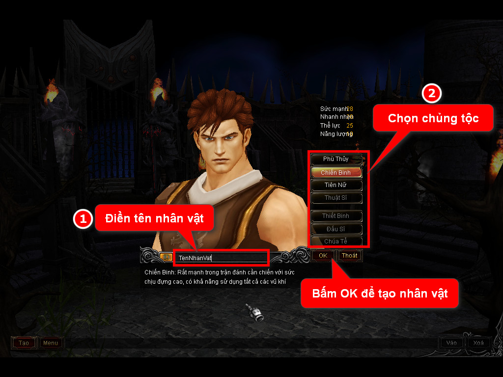 Chức năng chính của Game MU Thành Công Chức năng chính của Game MU Thành Công