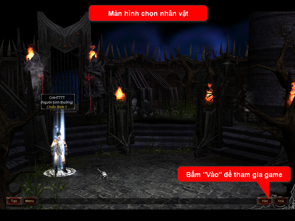 Chức năng chính của Game MU Thành Công Chức năng chính của Game MU Thành Công